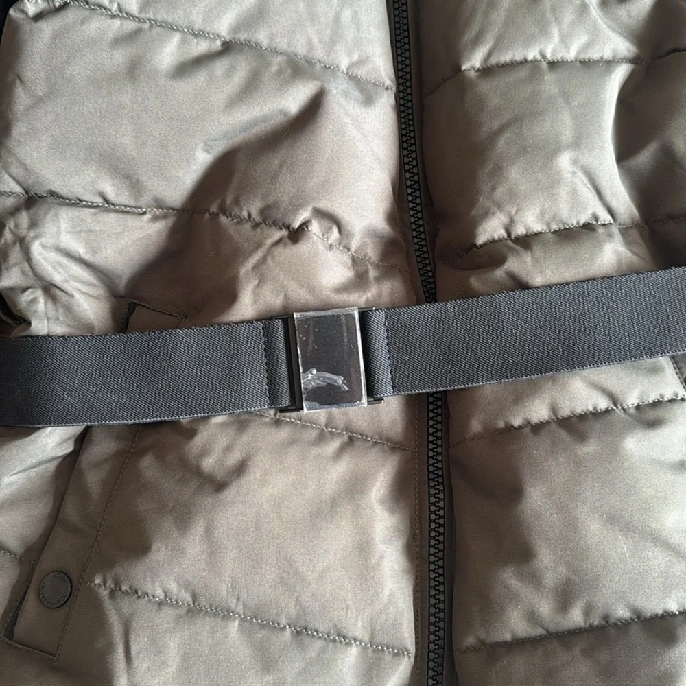 NOIZE Capri Long Length Parka Forest, Size Large, $298